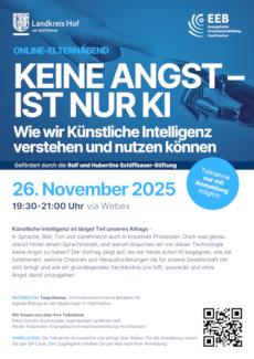Plakat KÜnstliche Intelligenz