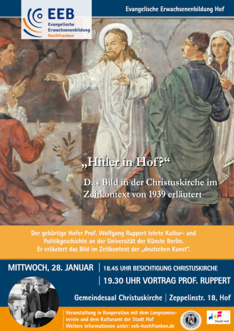 Plakat-Hitler in Hof