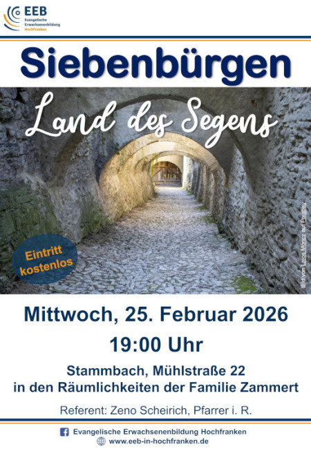 Plakat: Siebenbürgen - Land des Segens